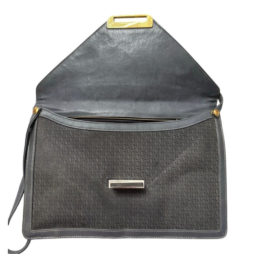 Vintage Meyers USA Monogram Envelope Crossbody Bag  Geometric Shoulder Purse - Picture 3 of 14